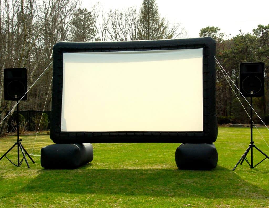 Inflatable Movie Screen Rentals | The Big Bounce Theory