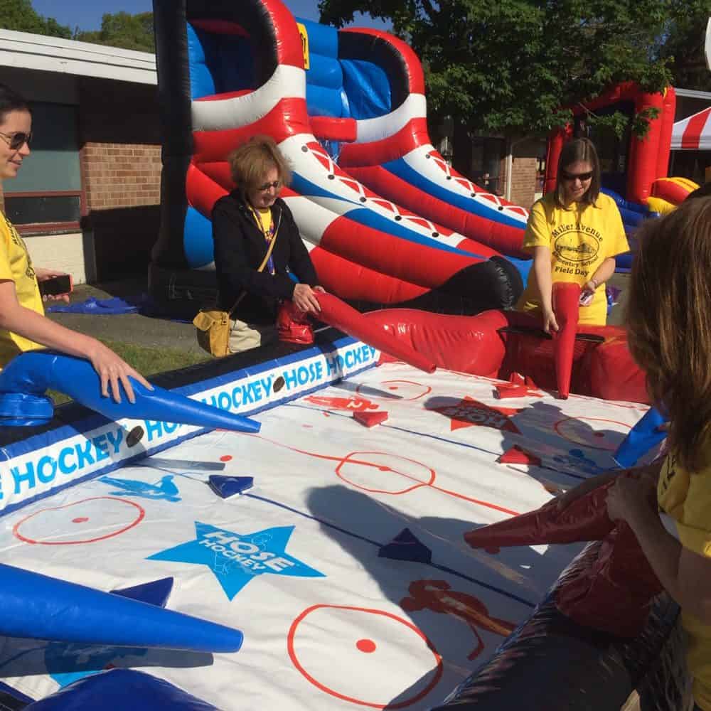 Inflatable Air Hockey