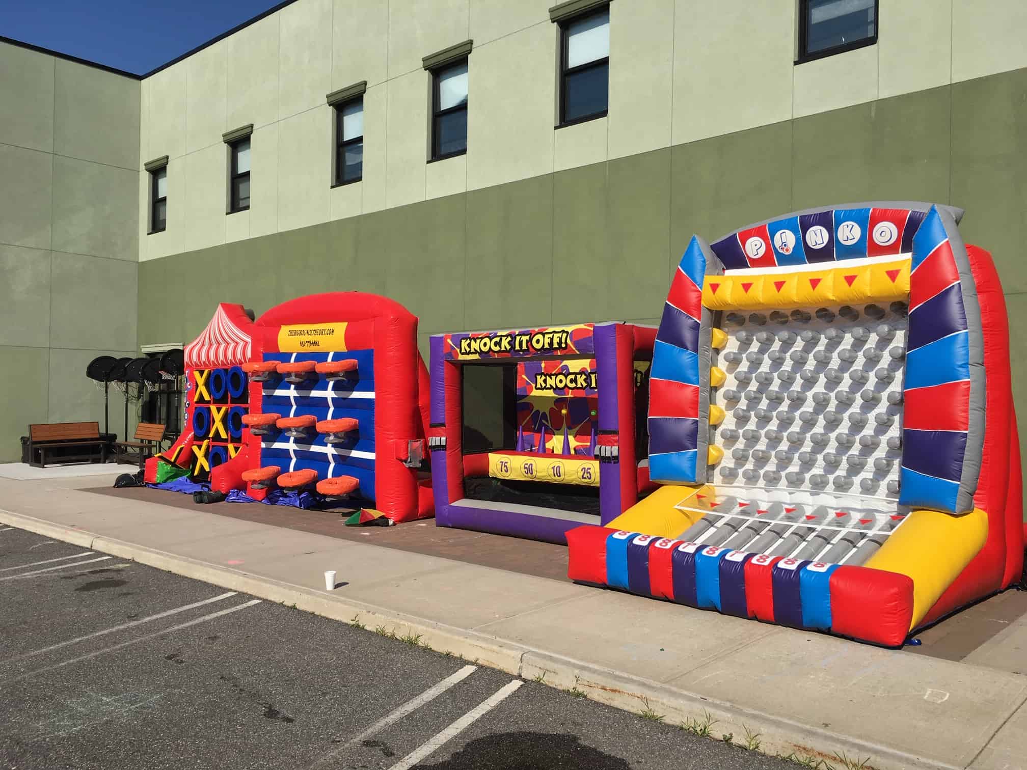 inflatable interactive games