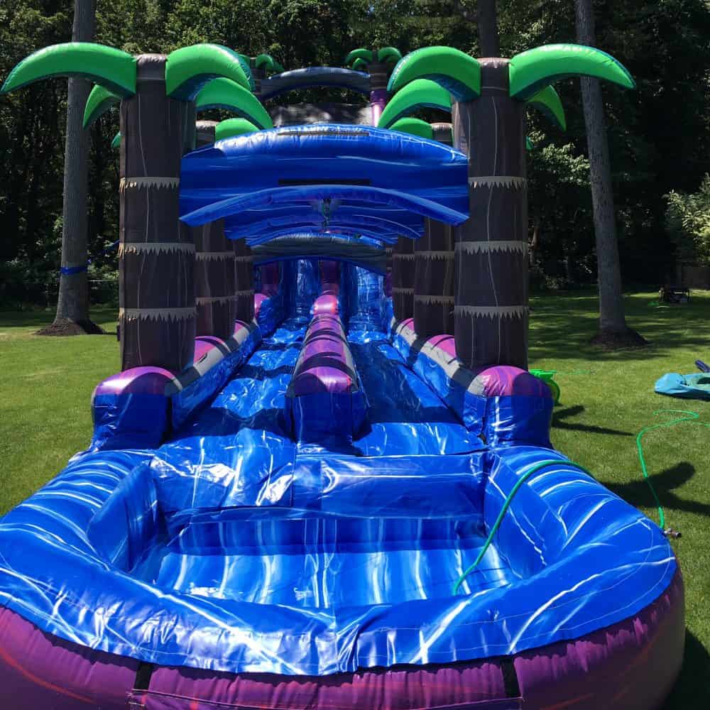 30ft inflatable water slide