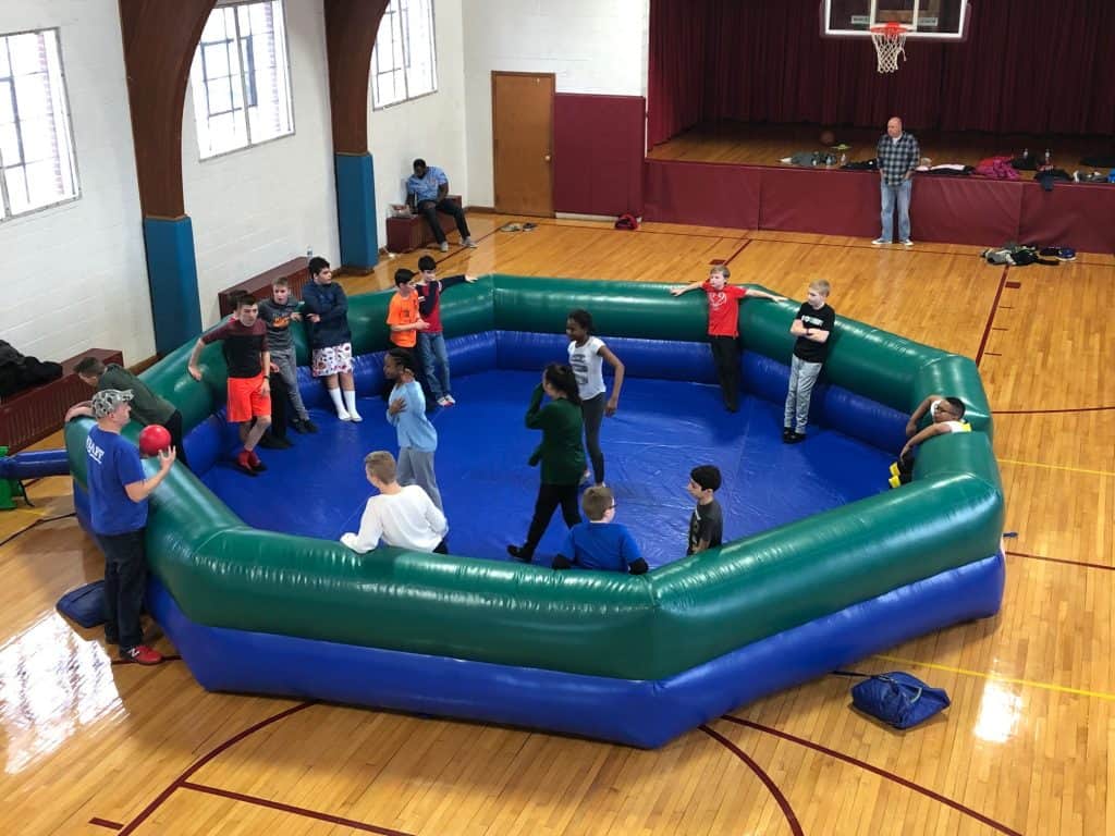 gaga pit inflatable