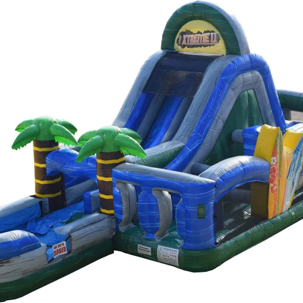 26ft Tropical Wave Water Slide W Pool The Big Bounce Theory