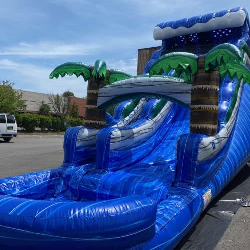 20ft Tropical Wave Water Slide w/Pool - The Big Bounce Theory